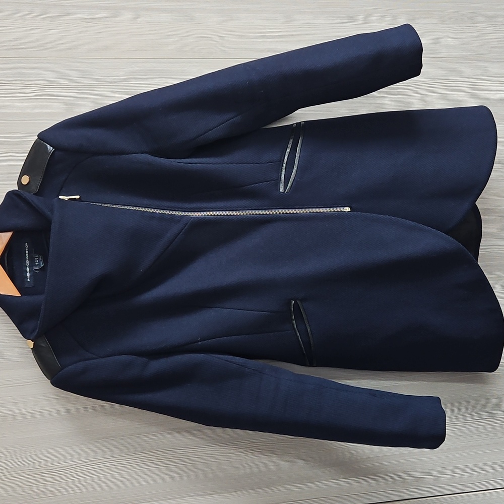 French Connection Navy Blue Coat